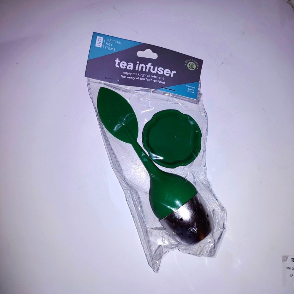 Green Tea Infuser with Silver Base